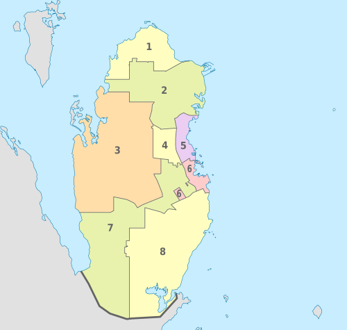 Municipalities of Qatar